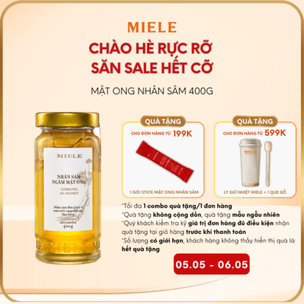 Nhân Sâm Ngâm Mật Ong