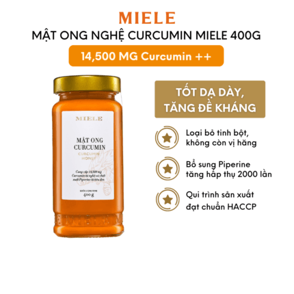 Mật Ong Curcumin Miele