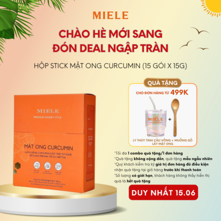 Mật Ong Curcumin (15 gói x 15g)