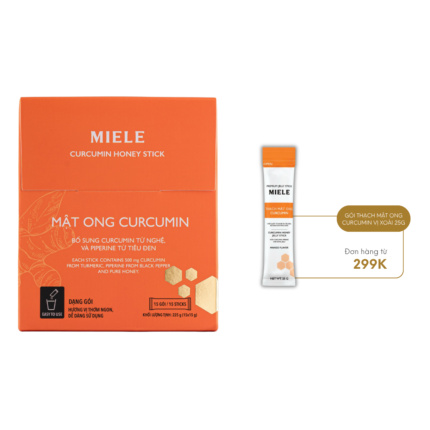 Mật Ong Curcumin (15 gói x 15g)