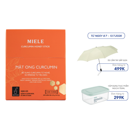 Mật Ong Curcumin (15 gói x 15g)