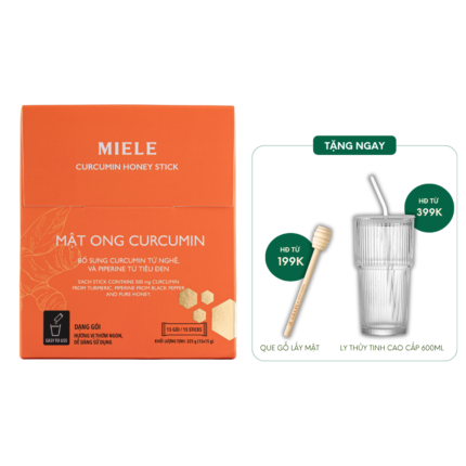 Mật Ong Curcumin (15 gói x 15g)