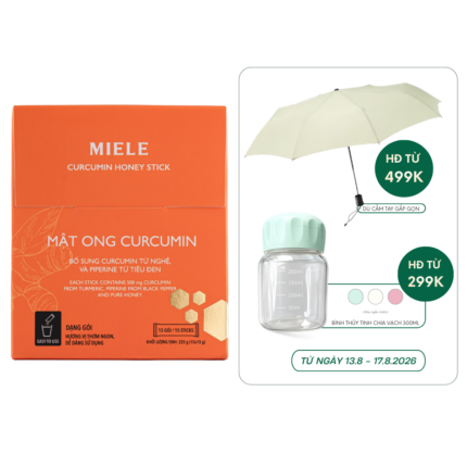 Mật Ong Curcumin (15 gói x 15g)