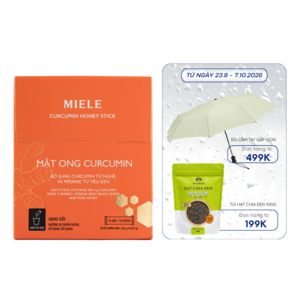 Mật Ong Curcumin (15 gói x 15g)