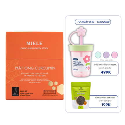 Mật Ong Curcumin (15 gói x 15g)