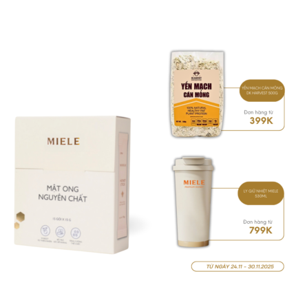 Mật Ong Nguyên Chất (15 gói x 15g)