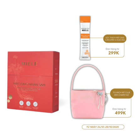 Mật Ong Nhân Sâm (15 gói x 15g)