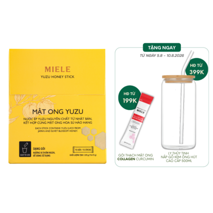 Mật Ong Yuzu (15 gói x 15g)