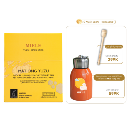 Mật Ong Yuzu (15 gói x 15g)