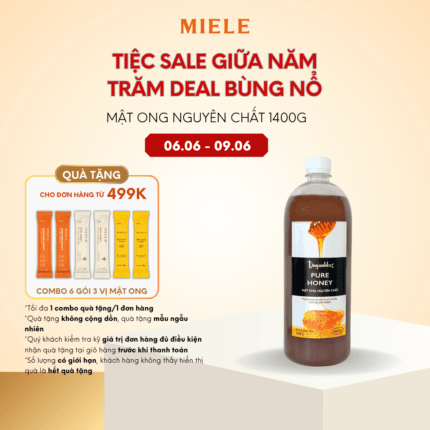 Mật Ong Nguyên Chất Duy Anh Bee 1,4kg