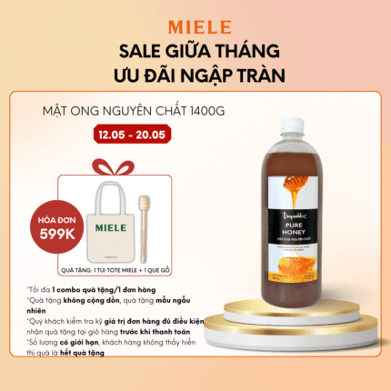 Mật Ong Nguyên Chất Duy Anh Bee 1,4kg